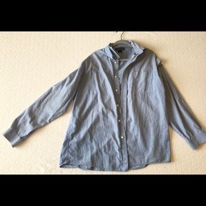 Blue dress shirt